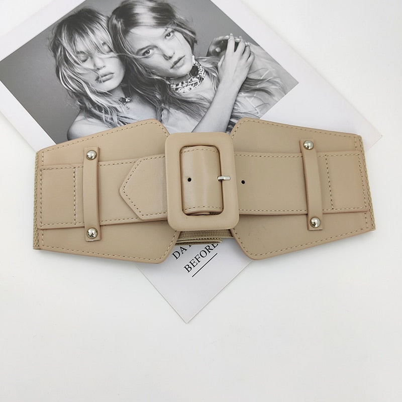 Designer Belts For Women High Quality Vintage Stretch Cummerbunds